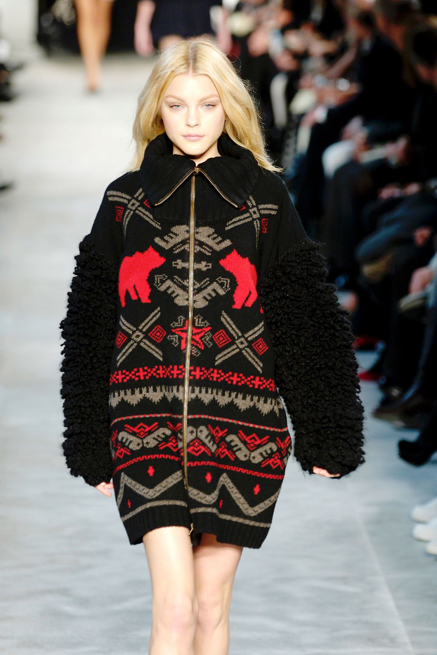 A festive look from Stella McCartney's Fall-Winter 2008 collection