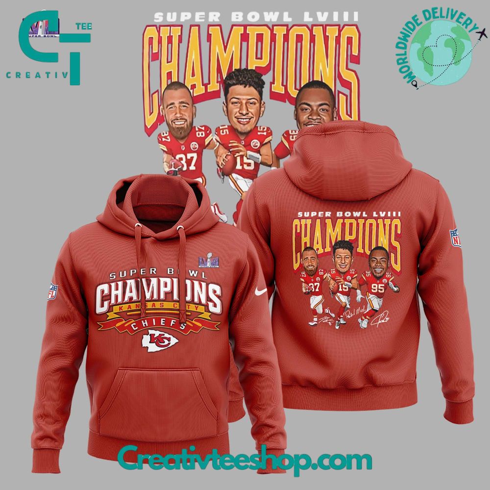 NFL Kansas City Chiefs Super Bowl Champions Hoodie, Pants, Cap