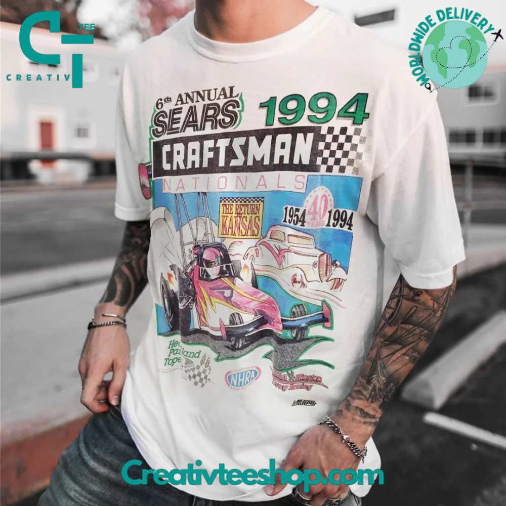 Retro 6th Annual SEARS Craftsman Nationals 1994 T-Shirt