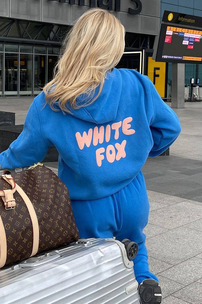 White Fox Offstage Vol 3 Aruze Blue Hoodie - Creativteeshop