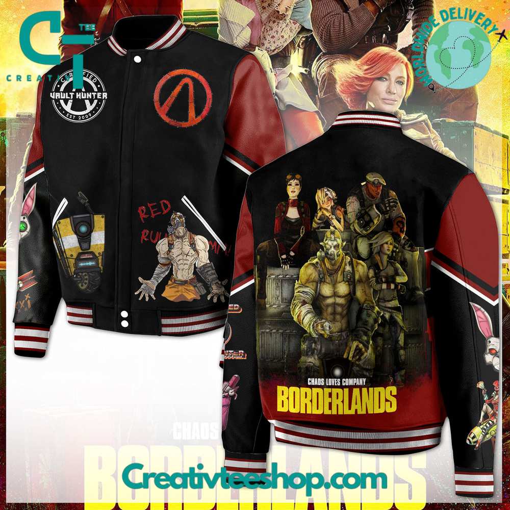Borderlands Vault Hunter Baseball Jacket