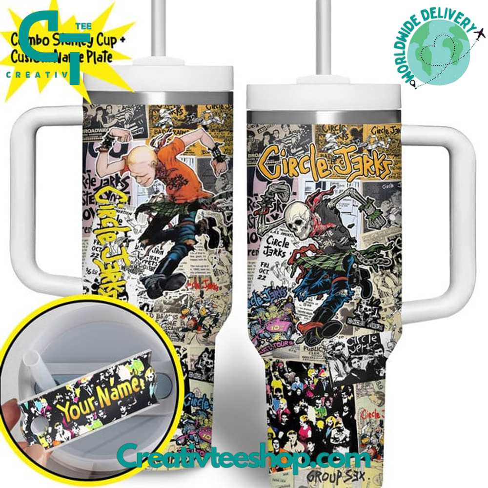 Decendents Circle Jerks Stanley Tumbler 40oz