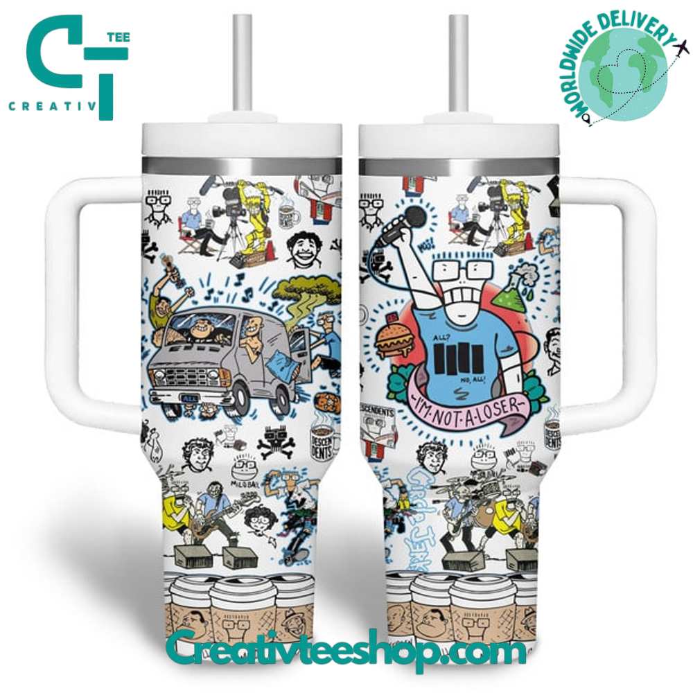 Decendents I Am Not A Loser Stanley Tumbler 40oz