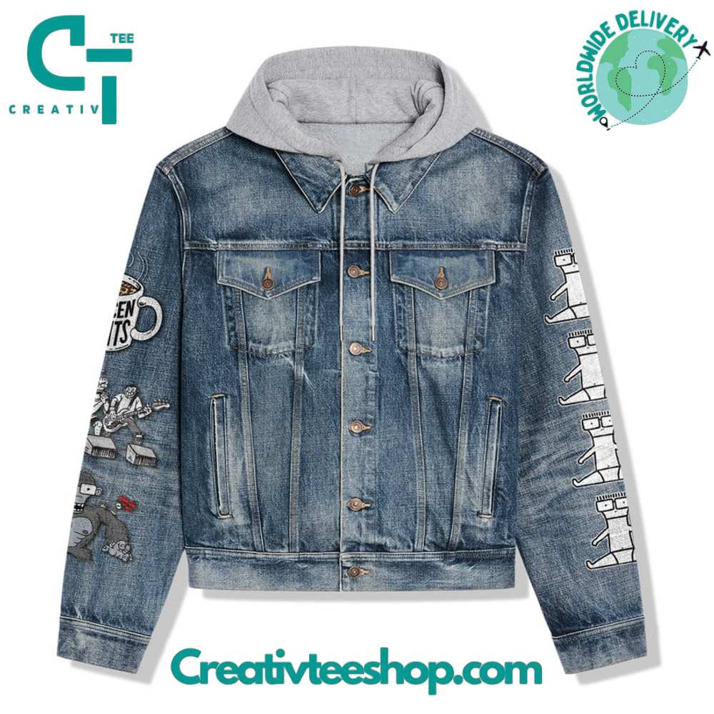 Decendents I Dont Want To Grow Up Hooded Denim Jacket