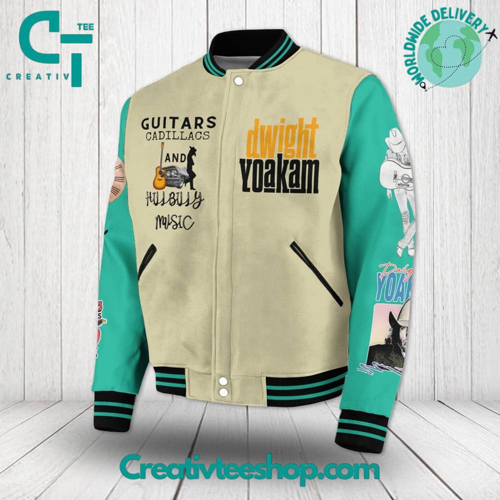 Dwight Yoakam The Mavericks Baseball Jacket