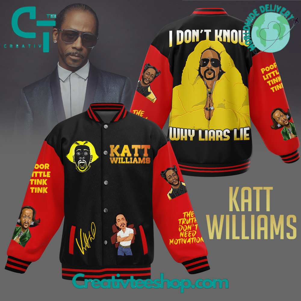 Kat Williams Poor Little Tink Tink Baseball Jacket