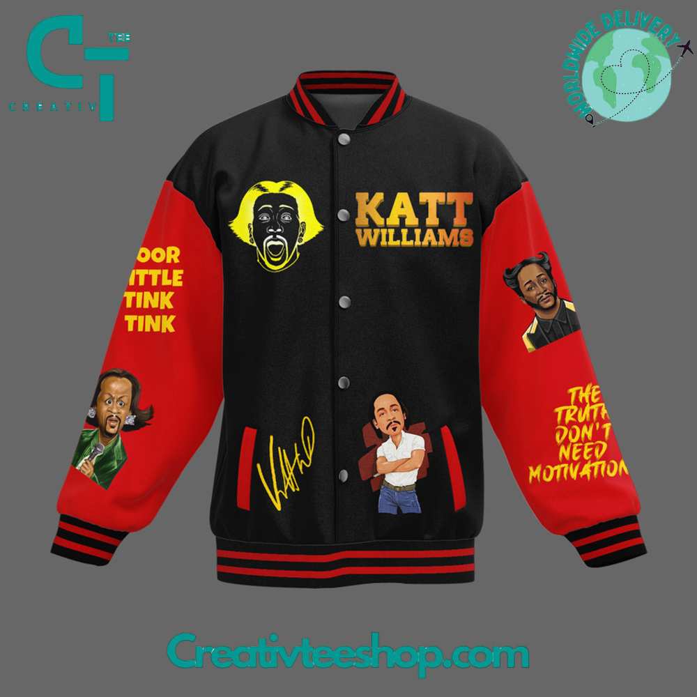 Kat Williams Poor Little Tink Tink Baseball Jacket