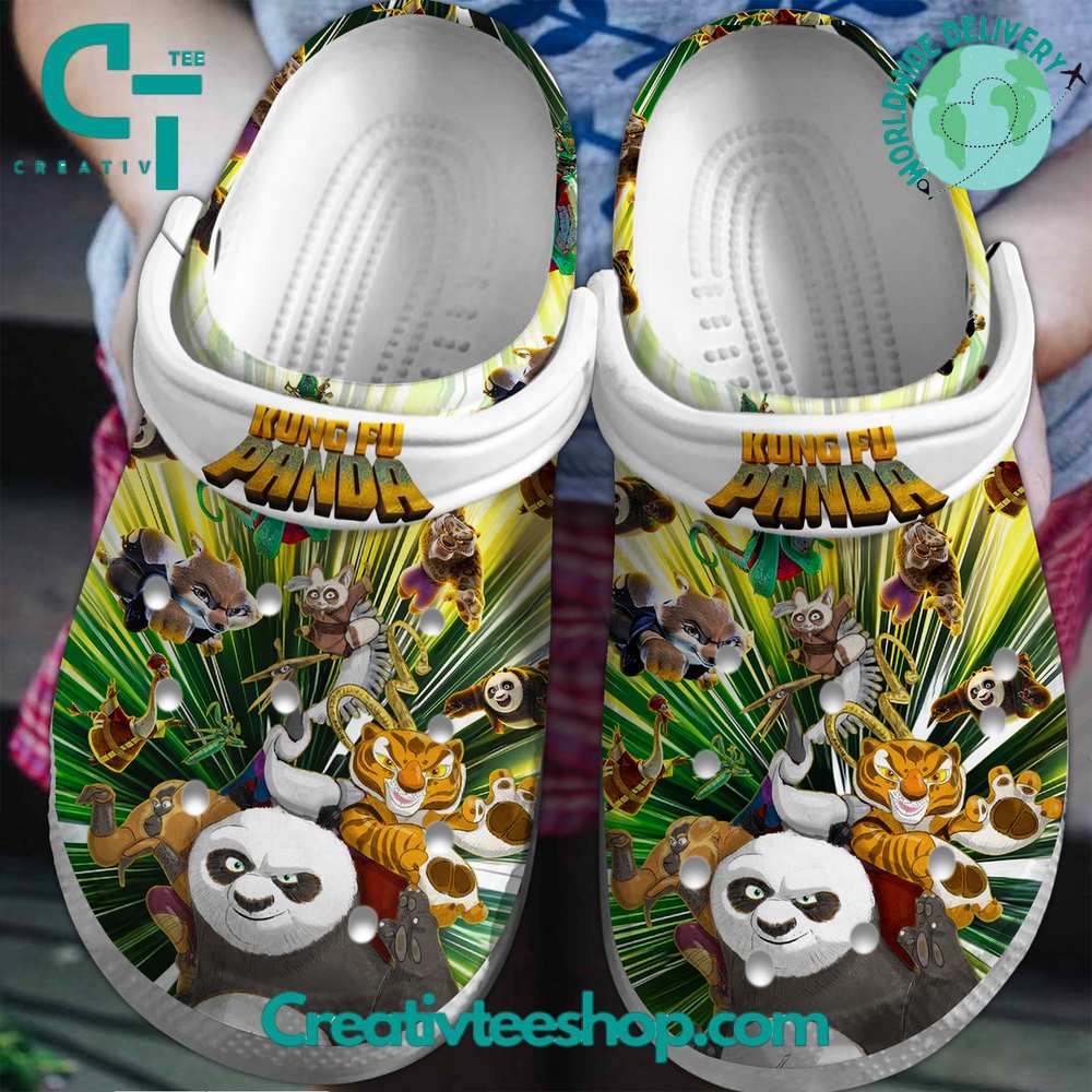 Kung Fu Panda 4 Crocs Shoes