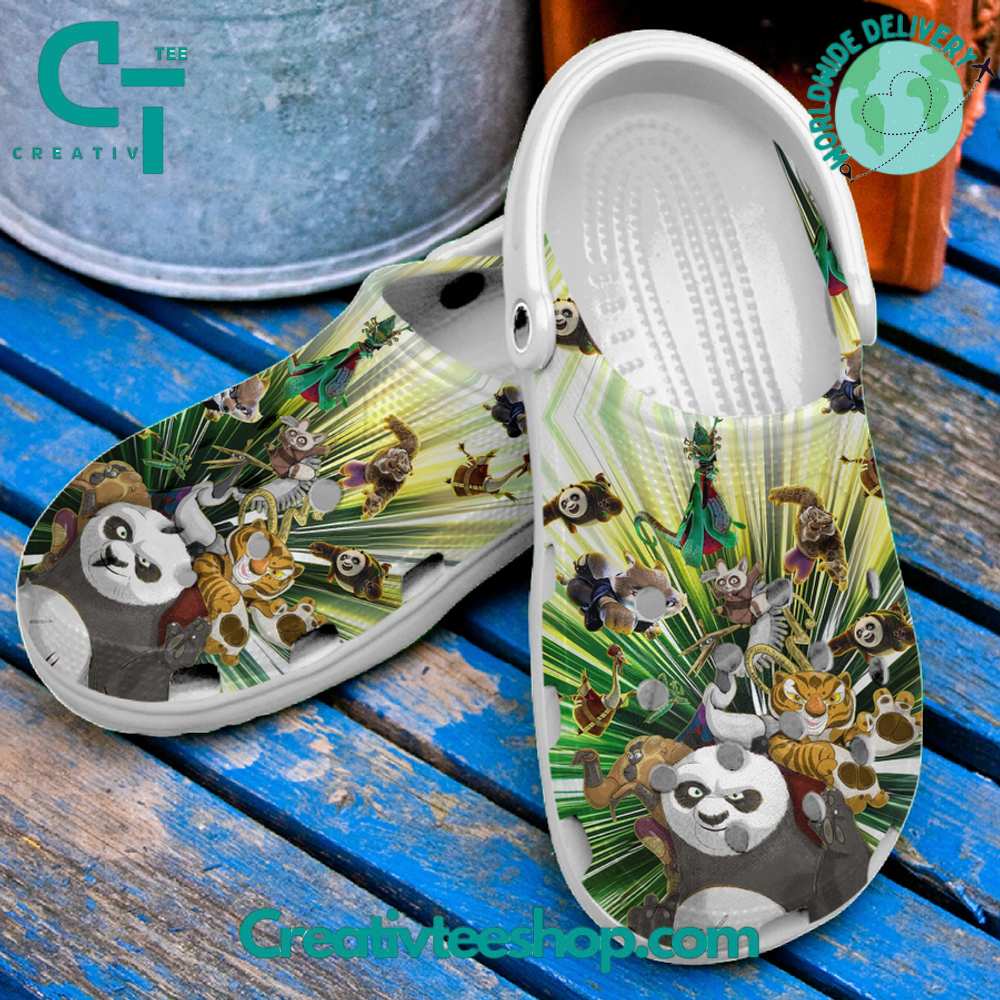 Kung Fu Panda 4 Crocs Shoes - Creativteeshop