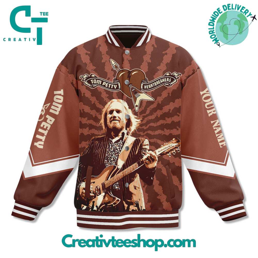 Tom Petty Wildflowers Baseball Jacket