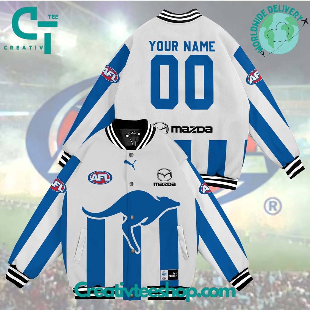 AFL North Melbourne Baseball Jacket