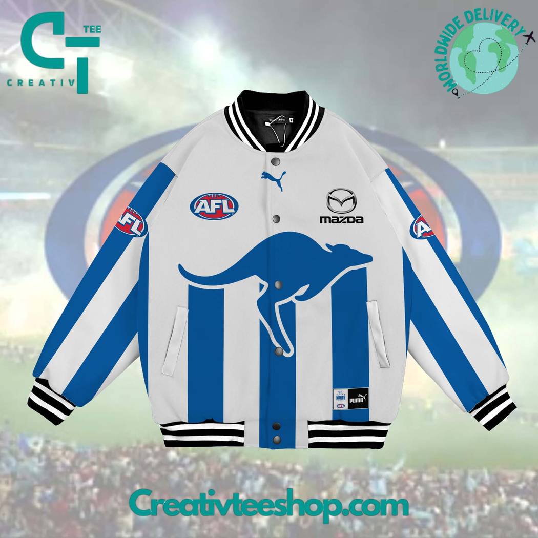 AFL North Melbourne Baseball Jacket