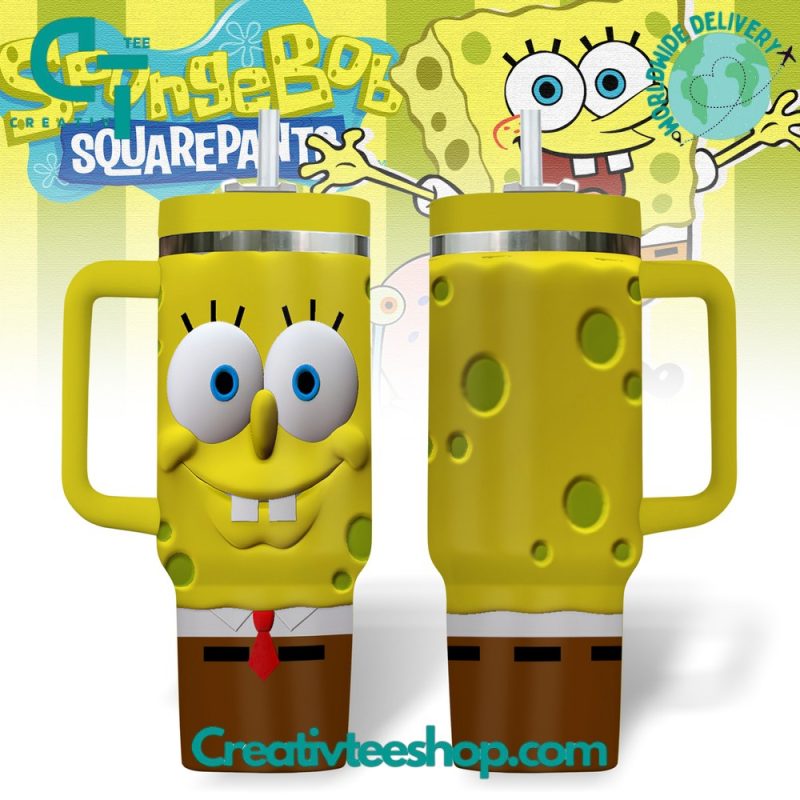 SpongeBob SquarePants Stanley Tumbler - Creativteeshop