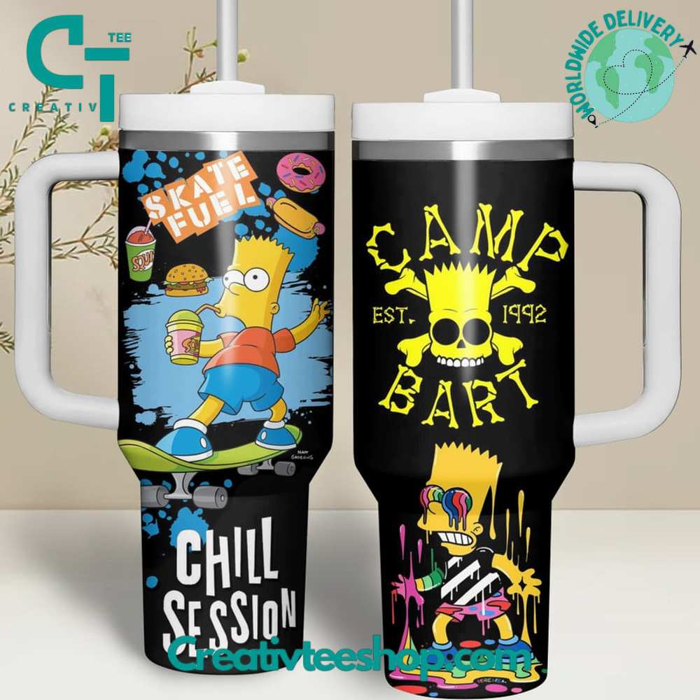 Camp Bart Chill Session Stanley Tumbler 40oz