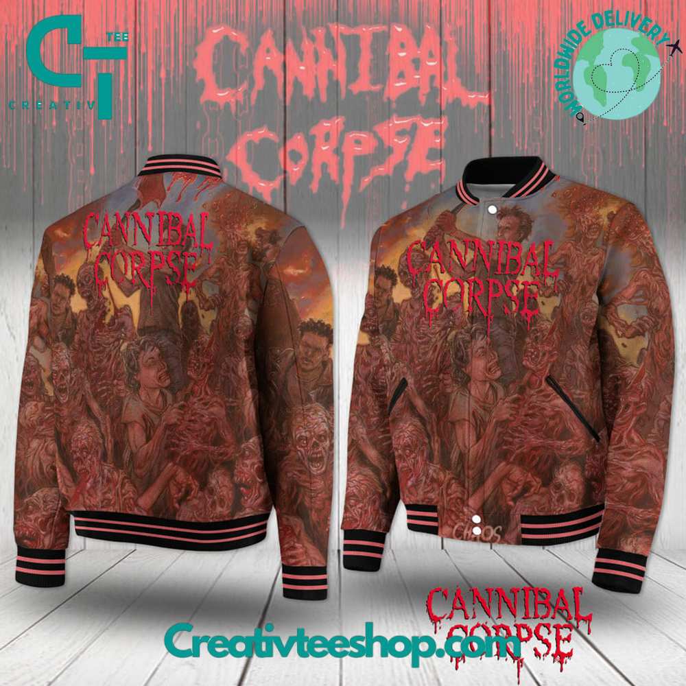 Cannibal Corpse Baseball Jacket