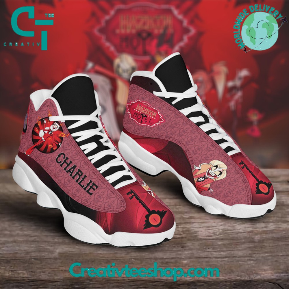 Hazbin Hotel Charlie Air Jordan 13 Sneaker