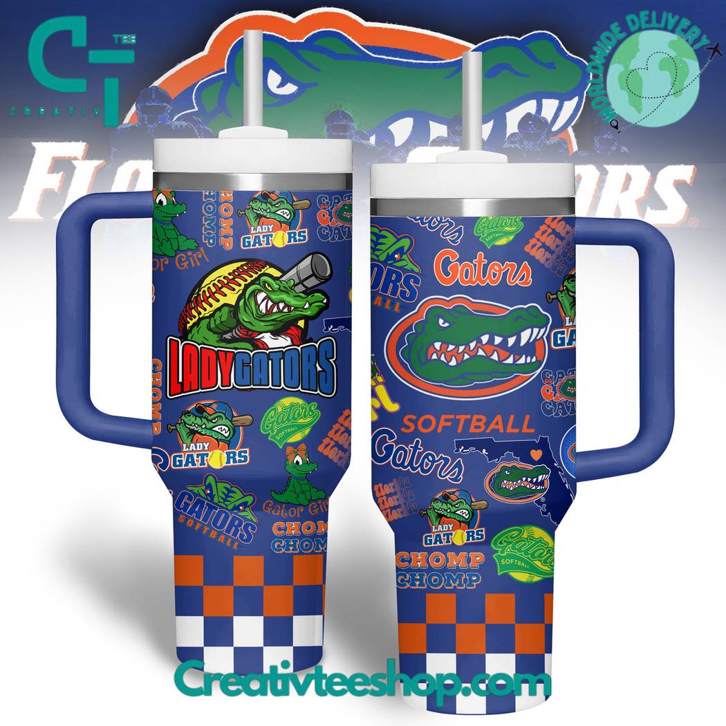 Florida Lady Gators Softball Stanley Tumbler 40oz