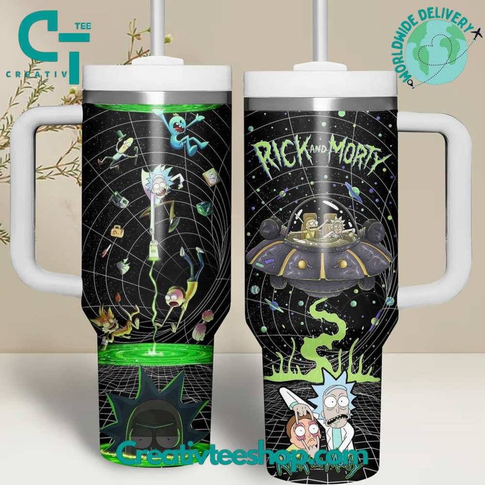 Rick n Morty Stanley Tumbler 40oz