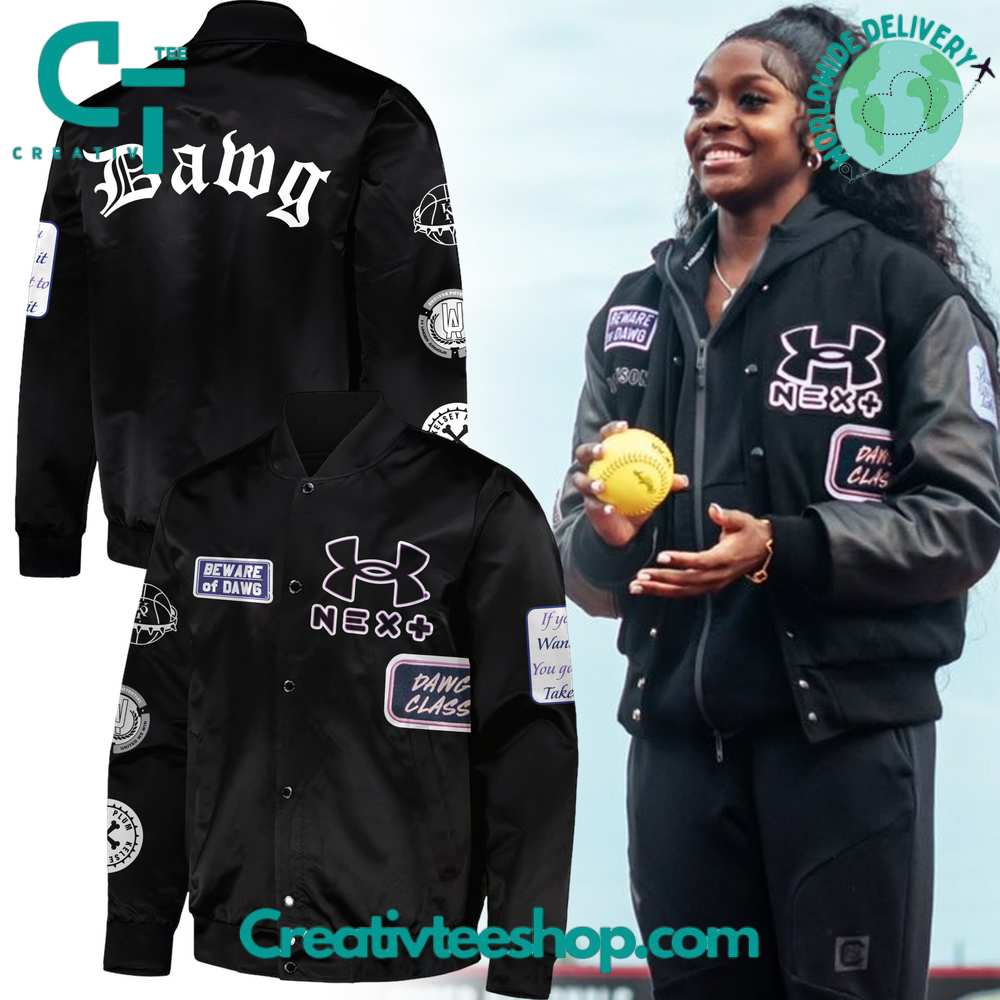 South Carolina Women’s Basketball Beware of Dawg Baseball Jacket