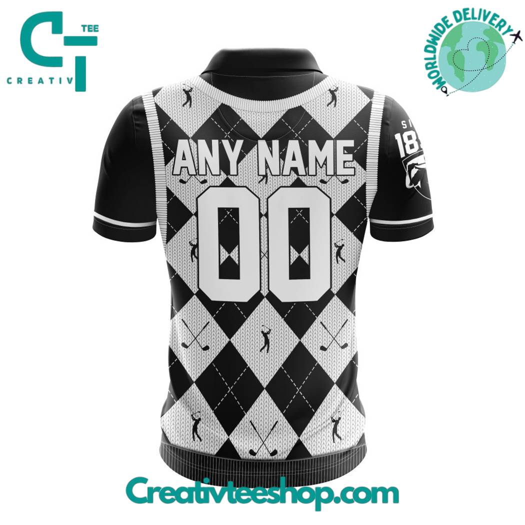 AFL Collingwood Magpies Special Golf Polo Shirt