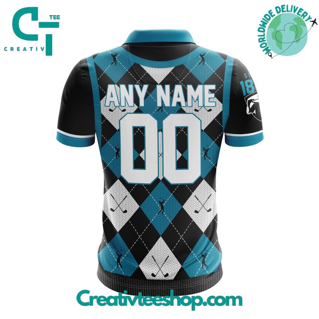 AFL Port Adelaide Football Club Special Golf Polo Shirt