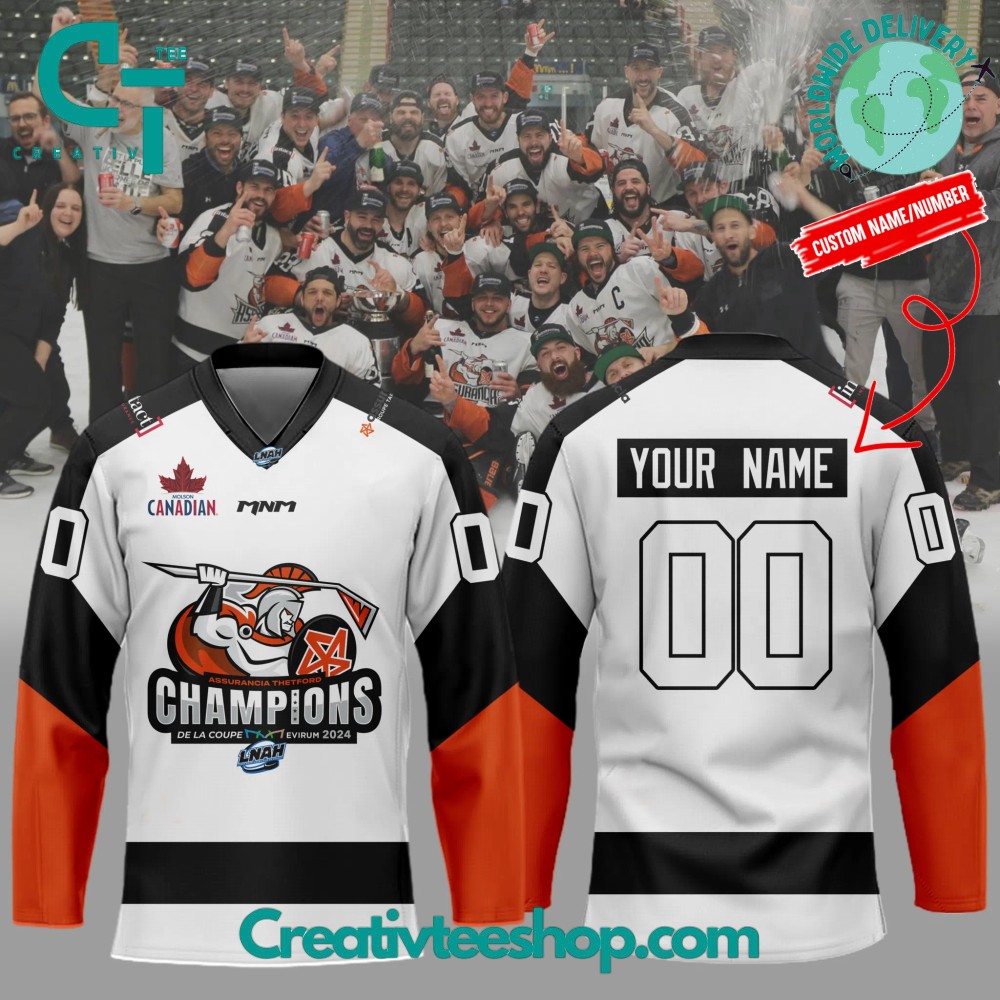 Assurancia hockey de Thetford Champions Hockey Jersey