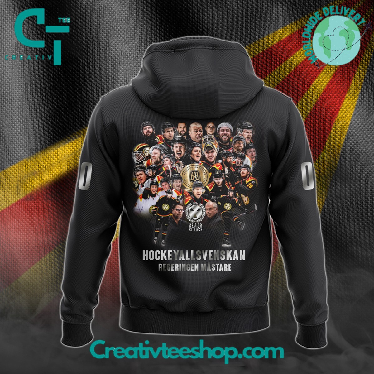 Brynas IF Tigers Champion 2024 Hoodie