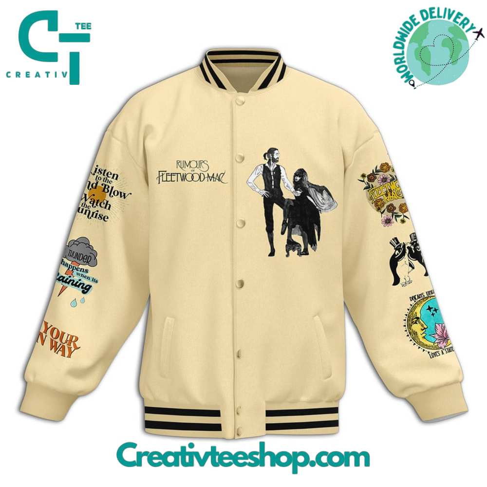 Fleetwood Mac Rumors Baseball Jacket