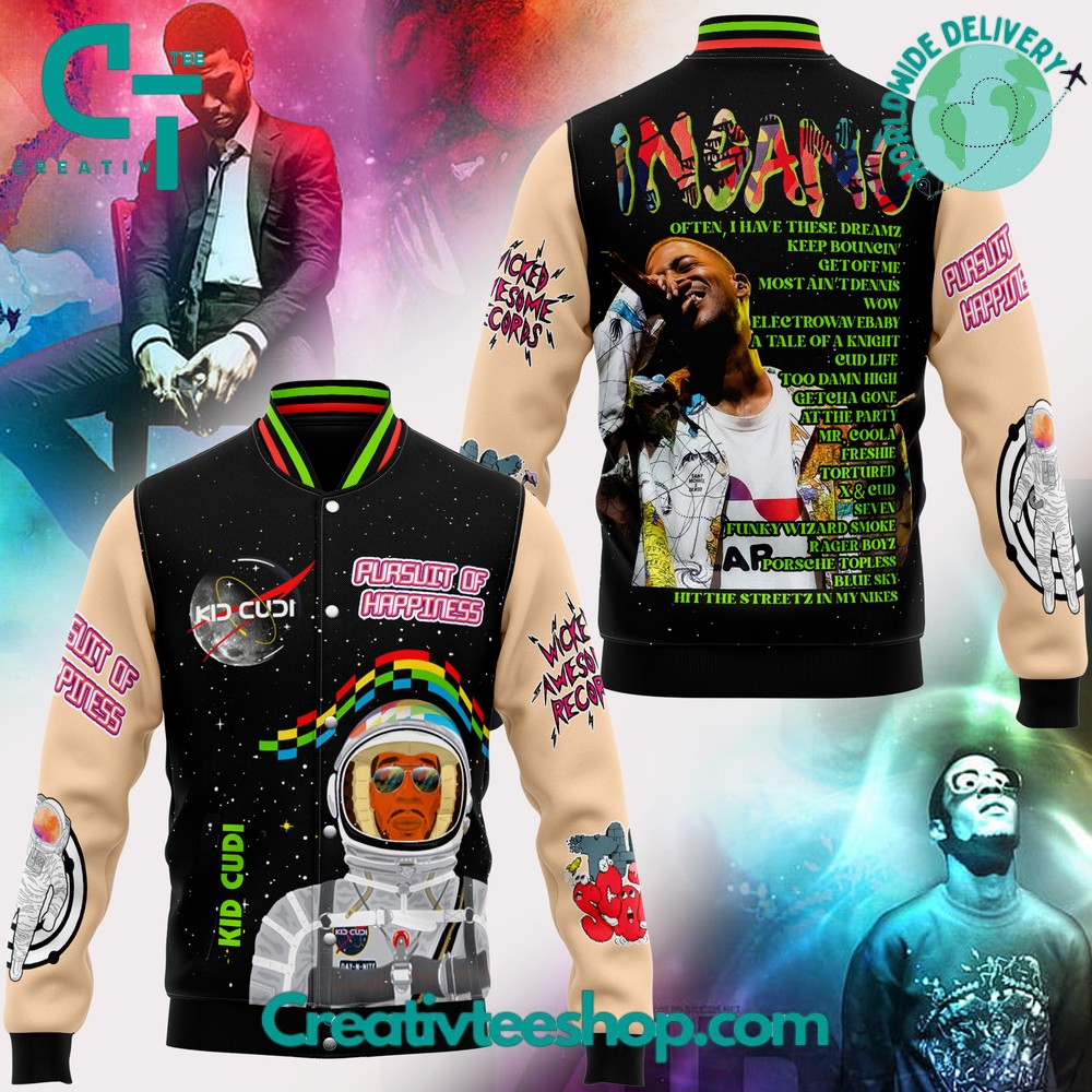 INSANO Pursuit of Happiness Baseball Jacket