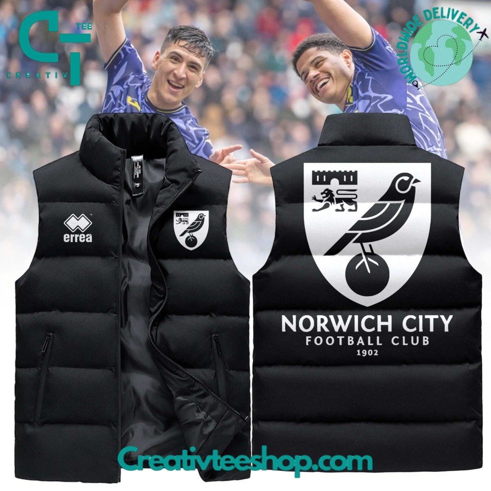 Norwich City F.C Sleeveless Puffer Down Jacket