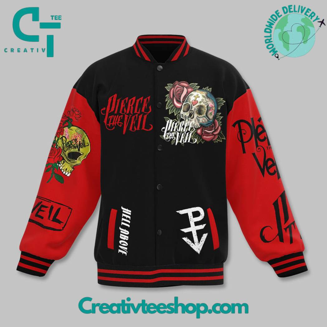 Pierce The Veil Rock Band Baseball Jacket