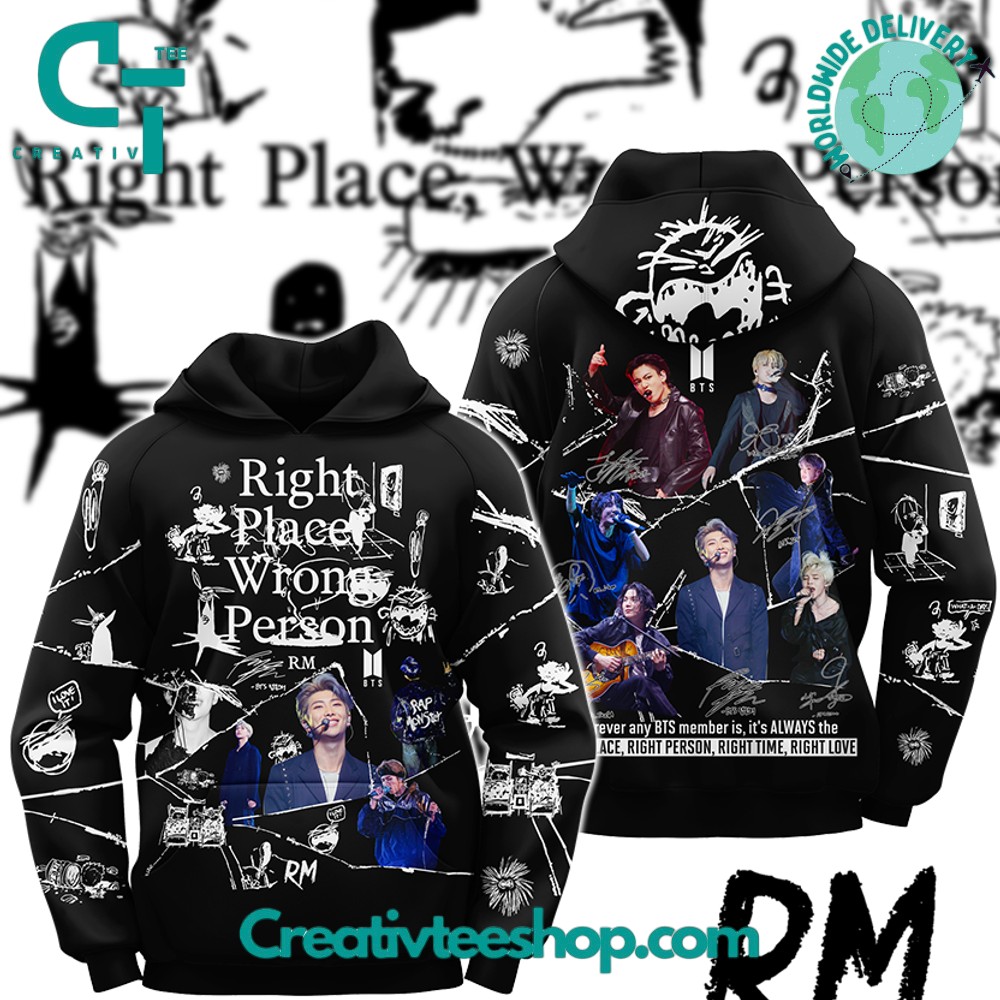 RM Right Place Wrong Person Hoodie