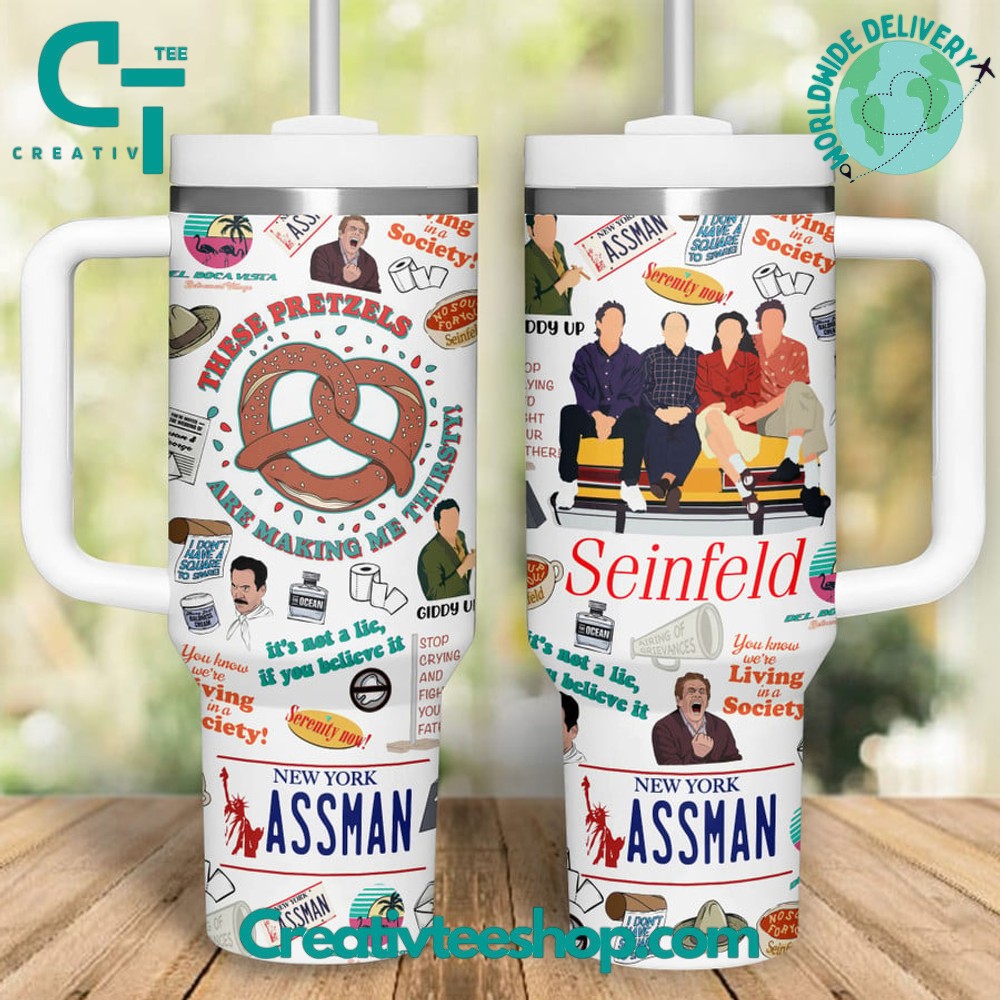 Seinfeld New York Assman Stanley Tumbler