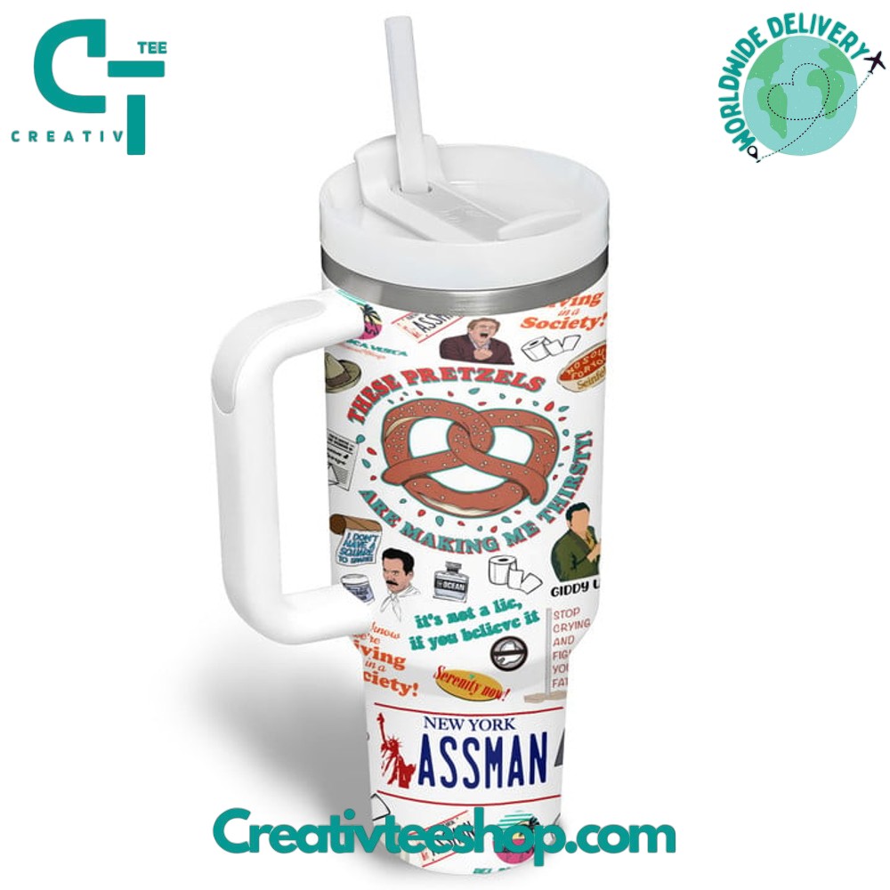 Seinfeld New York Assman Stanley Tumbler