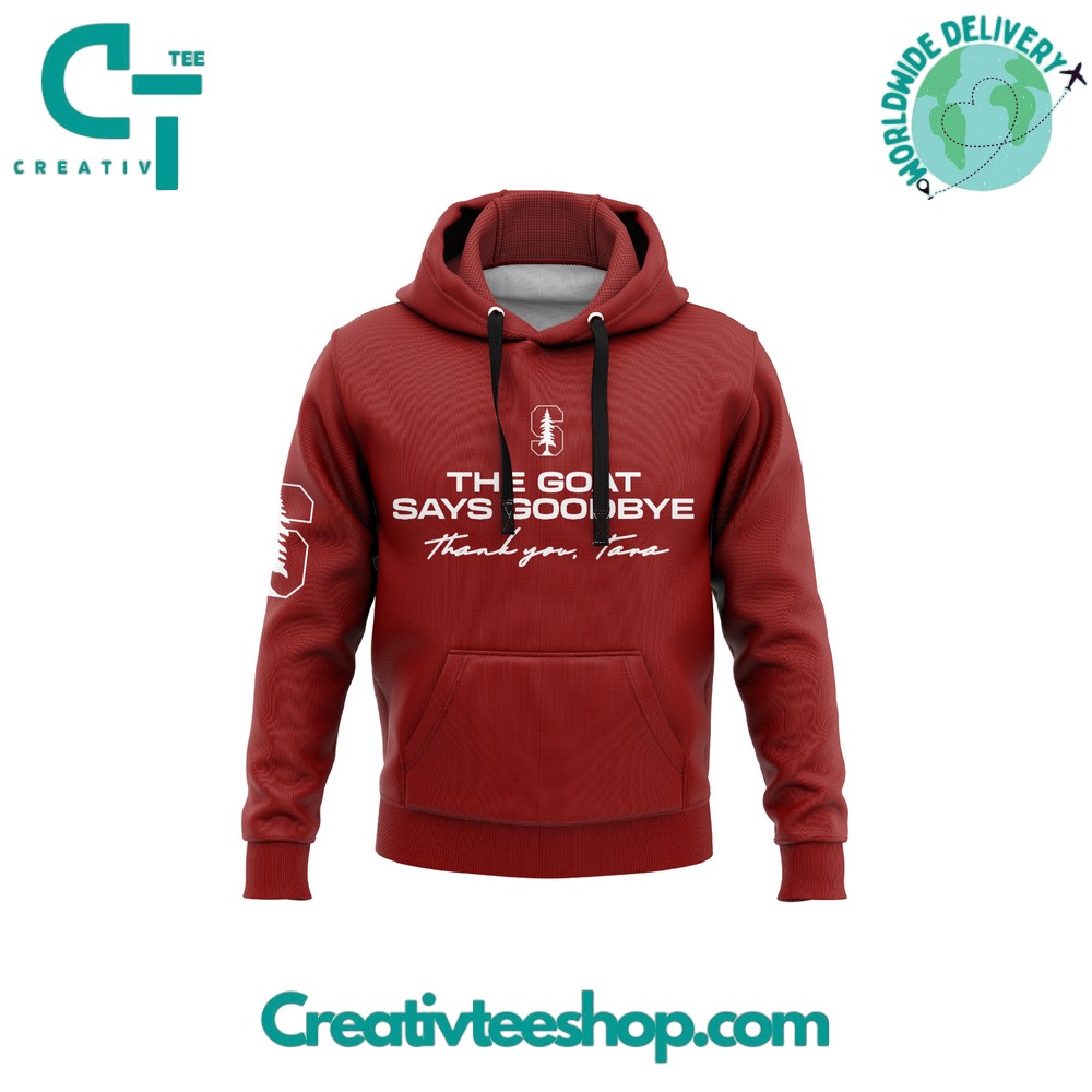 Stanford Cardinal Thank you Tara Vanderveer Hoodie