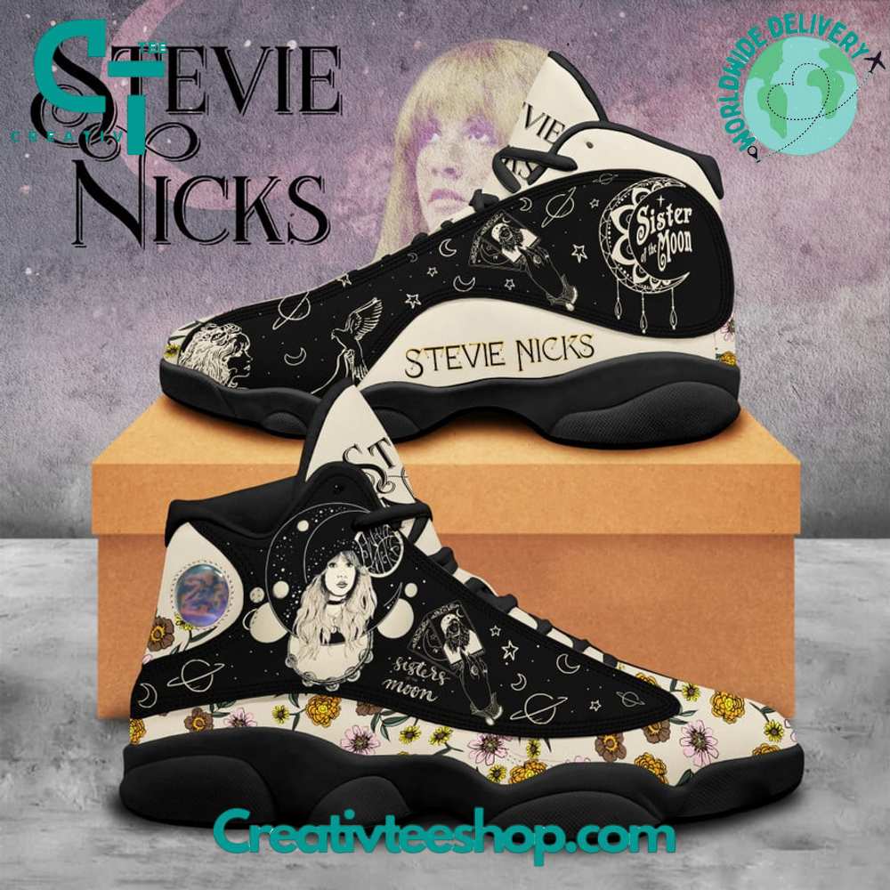 Stevie Nicks Flower Air Jordan 13 Sneaker