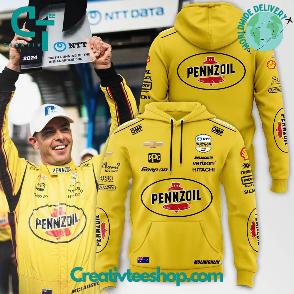 Team Penske 2024 Yellow Hoodie