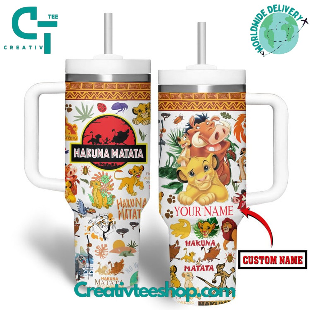 The Lion King Hakuna Matata Stanley Tumbler