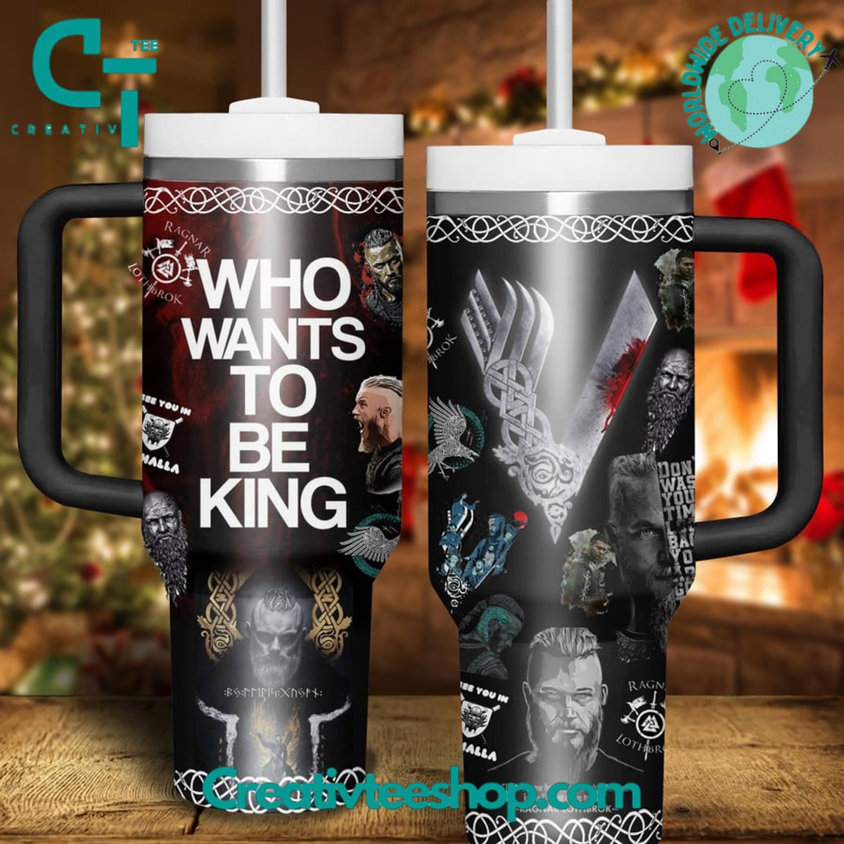 Viking Who Wants To Be King Stanley Tumbler