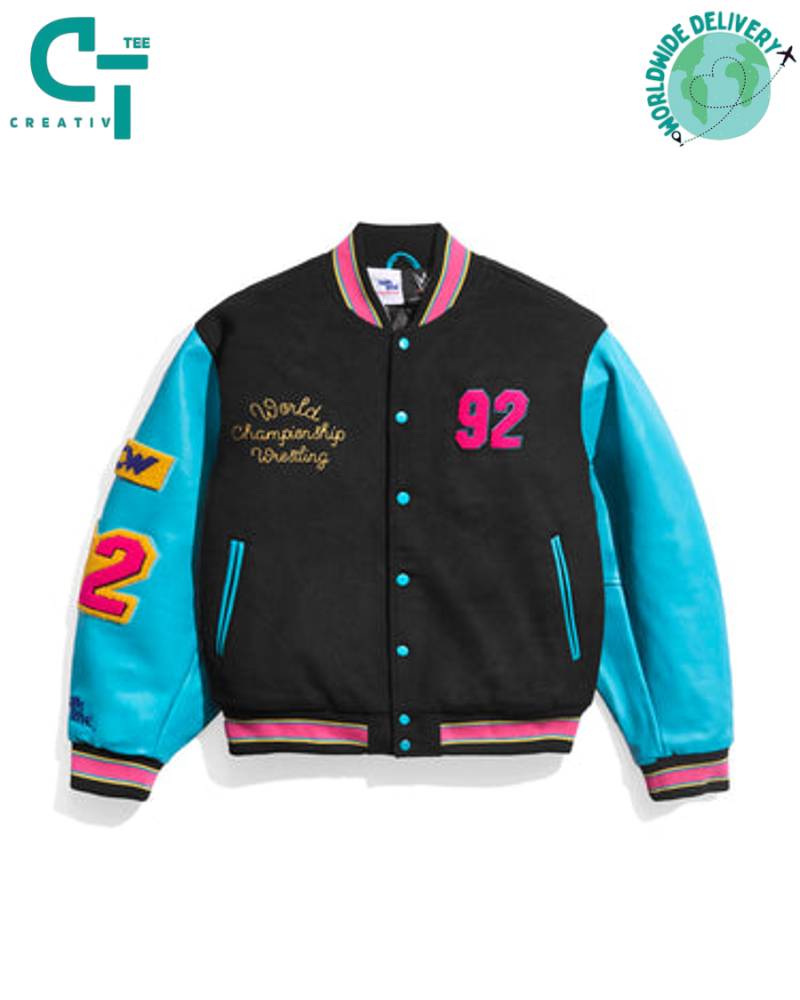 World Championship Wresling 1992 Varsity Jacket