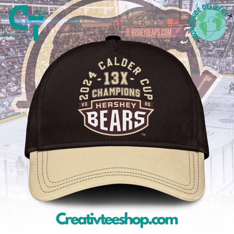 AHL Hershey Bears 2024 Calder Cup 13X Champions Hat - Creativteeshop