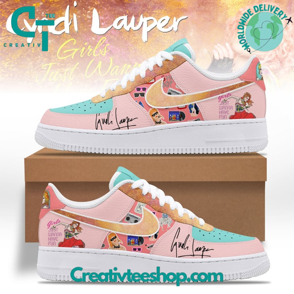 Cyndi Lauper Signature Air Force 1 Sneaker