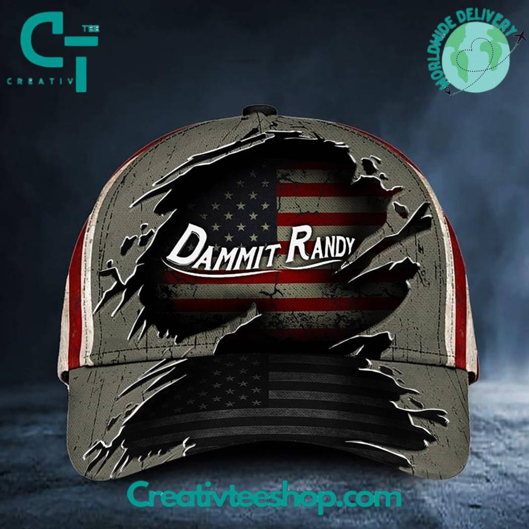 Dammit Randy Vintage American Flag Hat
