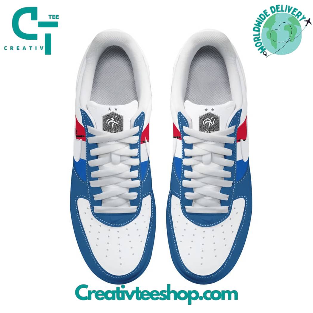 France Football Team Allez Les Bleus Air Force 1 Sneaker
