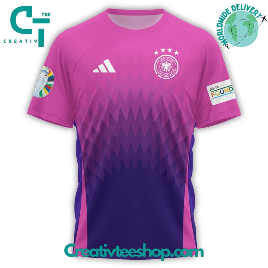 Germany Second Kits Euro 2024 Personalized T-Shirt