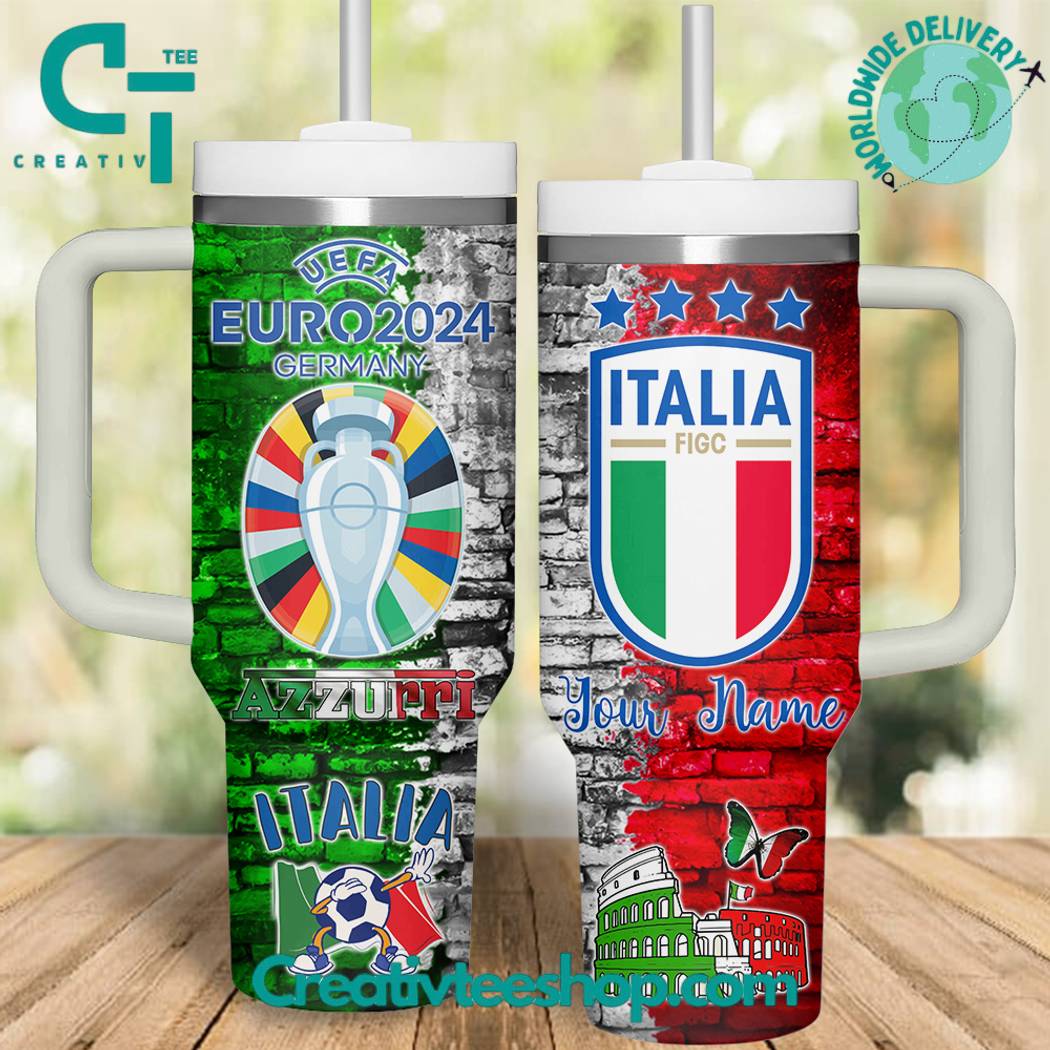 Italia Azzuri Euro 2024 Stanley Tumbler