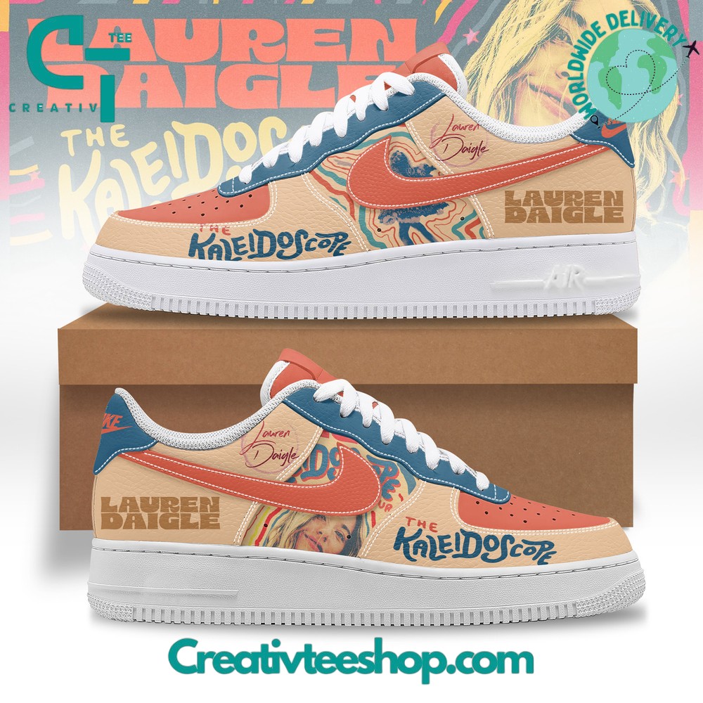 Lauren Daigle The Kaleidoscope Air Force 1 Sneaker