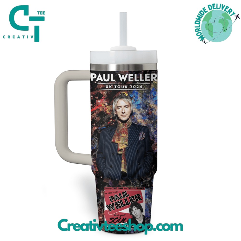 Paul Weller The Jam UK Tour 2024 Stanley Tumbler