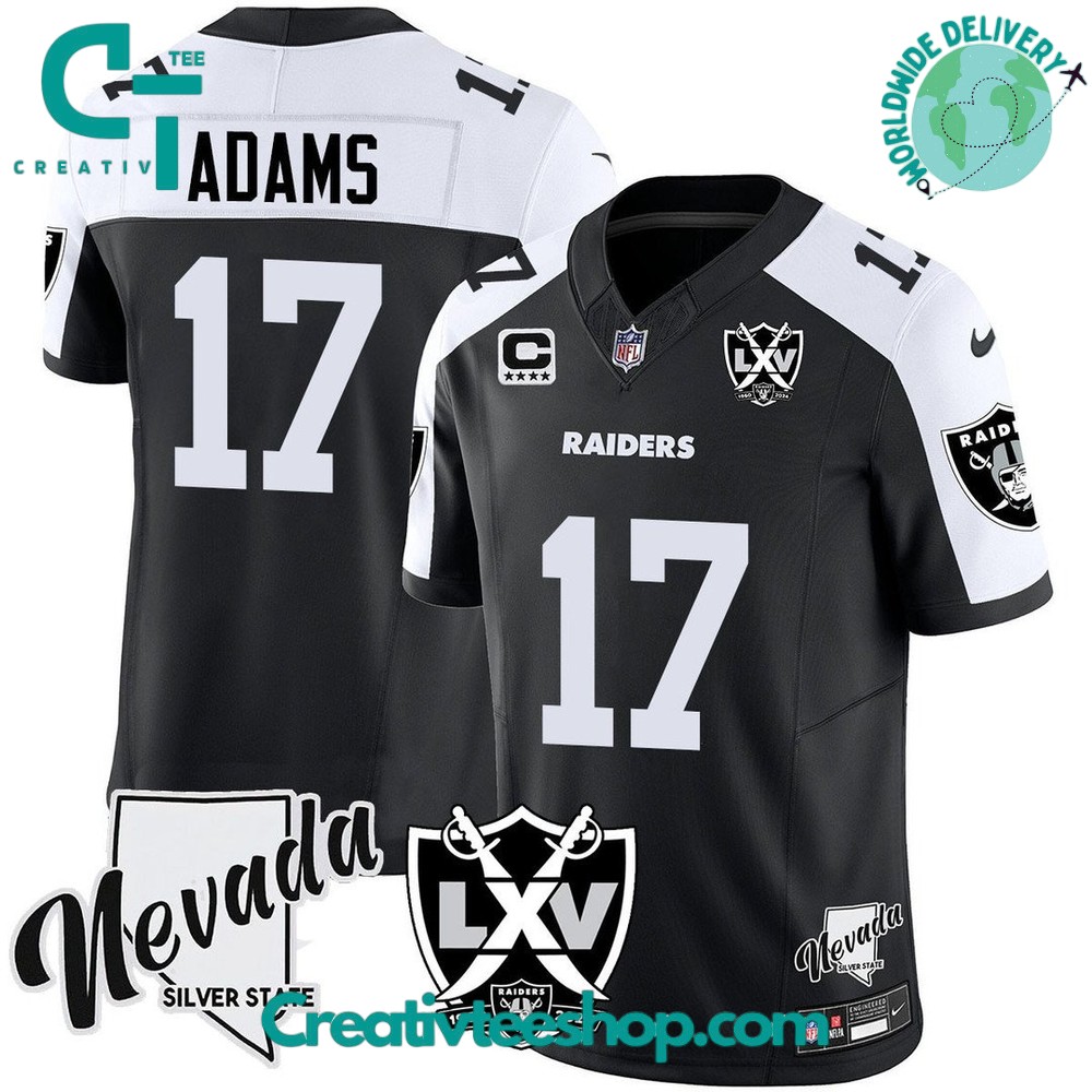 Las Vegas Riders 2024 Nevada Silver State Football Jersey