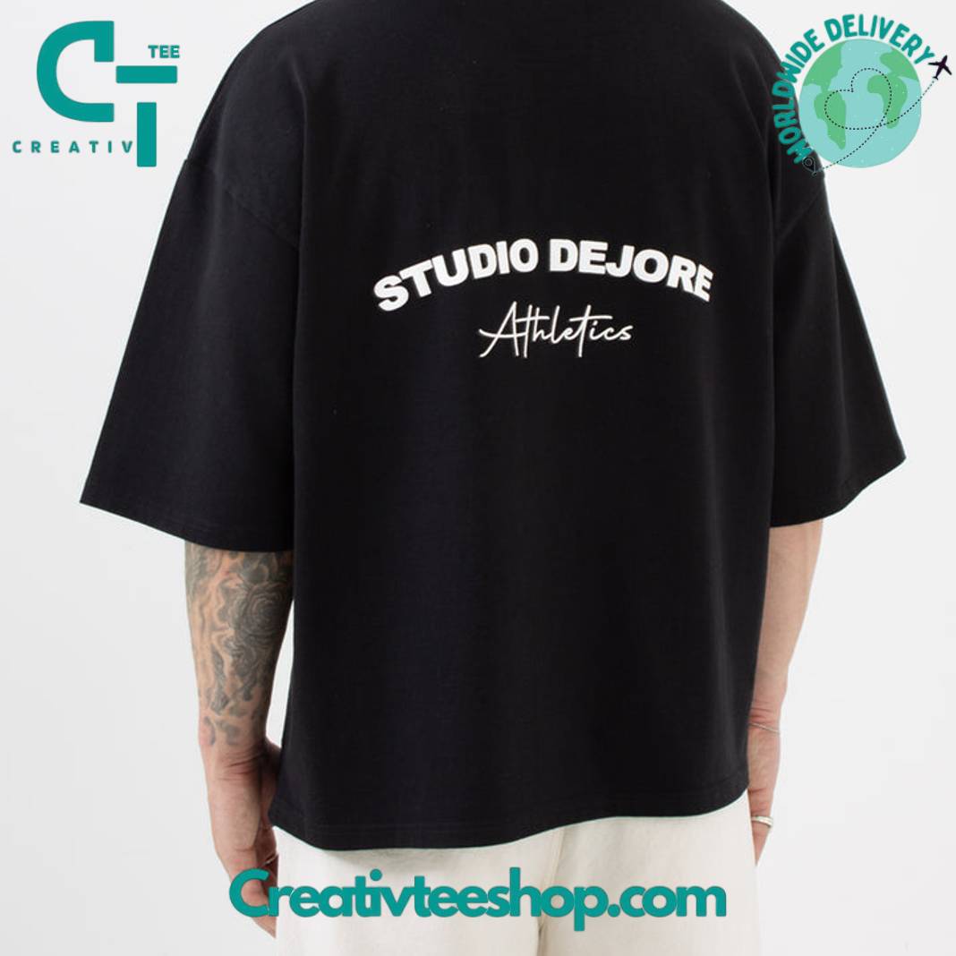 Studio Dejore Athletics Midnight Black T-Shirt